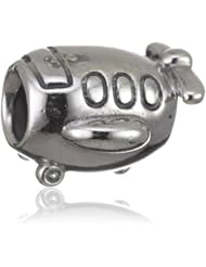 Genuine PANDORA Sterling Silver Airplane Charm 790561