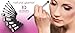 Natural Glamor 10 Piece Professional Kabuki Makeup Brush Set for Foundation, Blending, Contouring, Highlighting and Eyeshadow