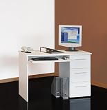 Produkt-Bild: 4506 - Computertisch, in wei&szlig;