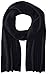 Phenix Cashmere Men's Half Cardigan Rib-Knit Scarf