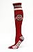 Donegal Bay Ohio State Buckeyes Unisex Knee-High Tube Socks, Scarlet, One Size, NCAA Officially Licensed - DB Fan Gear