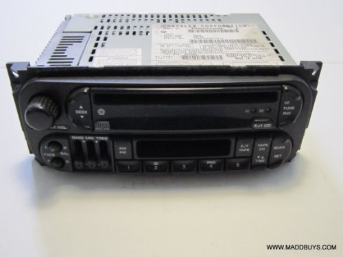 02 03 04 05 06 Chrysler Jeep Dodge Ram Caravan Cherokee Cd Player Radio