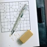 Retro 51 Sudoku Game Set Pencil and Leather Book