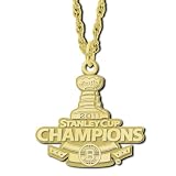 NHL Boston Bruins 2011 Stanley Cup Champions Pendant in 10K Gold