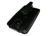 picture of Title: iGadgitz Black Genuine Leather Case Cover for Apple iPod Touch 2nd & 3rd Generation 8gb, 16gb, 32gb & 64gb with Belt Clip + Screen protector