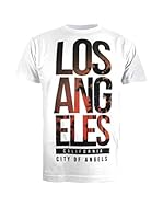 COTTON SOUL Camiseta Manga Corta La Text (Blanco)