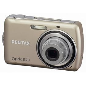 PENTAX �f�W�^���J���� OPTIO (�I�v�e�B�I) E70 �V�����p���S�[���h 1000����f ���w3�{�Y�[�� OPTIOE70