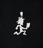 Insane Clown Posse Rhinestone Hatchetman Pendant