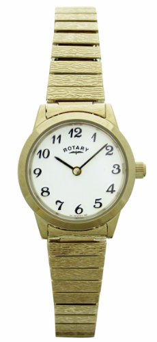 Rotary LB00762 Ladies Gold PVD Stainless Steel Bracelet Watch Image of Rotary LB00762 Ladies Gold PVD Stainless Steel Bracelet Watch