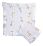 Aden by aden + anais 2 Pack Security Blankets, Olivia Giraffe