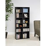 IMAGE OF Atlantic 38435604 Oskar Media Cabinet 464 CD (Espresso)