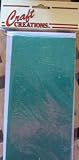 5 Glitter Evergreen Cards with White Envelopes
