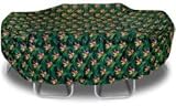 Two Dogs Designs, 110 Oval/Rect Table Cover, Bird of Paradise
