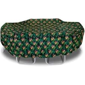 Two Dogs Designs, 110 Oval Rect Table Cover, Bird of Paradise from Dog Accessories