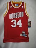 Houston Rockets Hakeem Olajuwon Hardwood Classics Swingman RED NBA YOUTH Jersey
