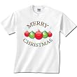 Merry Christmas Holiday Ornaments Graphic t-shirt for adults