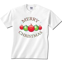 Merry Christmas Holiday Ornaments Graphic t-shirt for youth