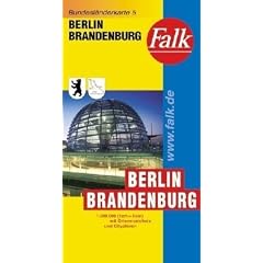 Falk Bundesl�nderkarte Deutschland Berlin, Brandenburg 1:300 000