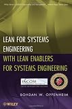 Produkt-Bild: Lean for Systems Engineering with Lean Enablers for Systems Engineering (Wiley Series in Systems Engineering and Management)