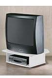 Drayton Two-tier Tv Turntable For 20 Tv White