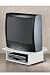 Drayton Two-tier Tv Turntable For 20 Tv White