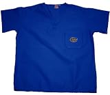 Florida Gators Sky Blue Scrub Top
