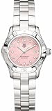 TAG Heuer Women's WAF141A.BA0824 Aquaracer Diamond Pink Mother-of-Pearl Dial Watch