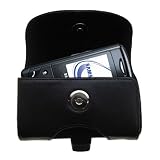 Horizontal Leather Case with Belt Clip/Loop for the Samsung SGH-D520