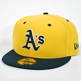 Oakland A's Team Flip 59fifty New Era Fitted Hat Cap