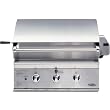 DCS BGB30-BQR-N 30-Inch Natural Gas Traditional Grill, Brushed Stainless Steel