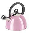 Oggi Stainless Steel PINK Whistling Tea Kettle