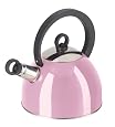 Oggi Stainless Steel PINK Whistling Tea Kettle
