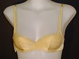 Venus 2 Pack $68 Gold Yellow FLORAL PAD BRA #0700 sz 32A