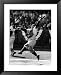 New York Yankee Player Yogi Berra Catching a Ball During a 1958 World Series Game Framed Art Poster Print by Francis Miller, 27x33