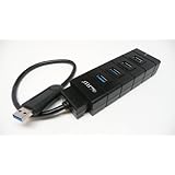 ViewHD USB 3.0 Hub (4 Port Pigtail Black)