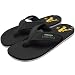 Reebok Oakland Athletics Black Summertime Flip Flops
