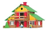 JeuJura - Jouet en bois - Chalet Suisse - 240 Pieces