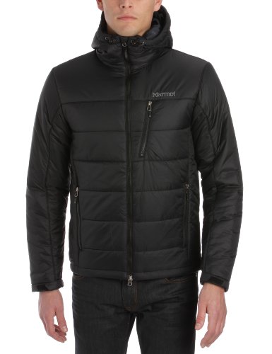 Marmot Herren Kunstfaserjacke Hoody Cauldron, black, M Preisvergleich