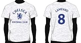 Chelsea FC Hero Soccer Tee: Frank Lampard | Adult Medium | Ash Grey
