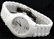Oniss #ON8880-L7 Women's White C Swiss Ceramic Collection Watch