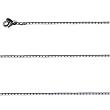 BICO AUSTRALIA JEWELRY - CHAIN/NECKLACE (F100) Available Lengths: 16 inch, 18 inch, 20 inch, 22 inch, 25 inch, 29 inch, 33 inch