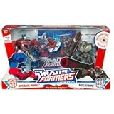 Transformers Animated The Battle Begins - Optimus Prime  vs. Megatron