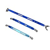 90 91 92 93 Acura Integra GSR Type-R Rear Strut + 2 Tie Bars Combo Blue by Megan Racing