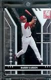2004 Donruss Elite Extra Barry Larkin Cincinnati Reds Baseball Card #91 - Mint Condition - In Protective Display Case !