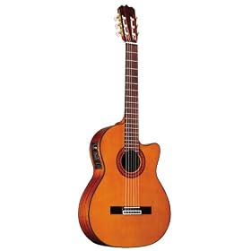 Alvarez Acoustic Guitar AC60SC Cutaway Classical Top Solid Cedar Back & Side Mahogany