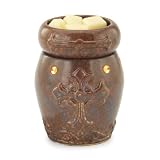 Candle Warmers Etc. Round Warmer- Cross