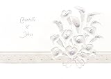 Wedding Invitation Kit - Calla Lily Bouquet (50 Pack)