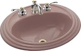 Bathroom Sink Drop In Self Rimming by Kohler - K-2179-8 in Biscuit