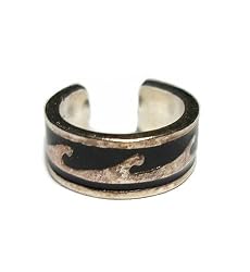 Wave Rider Sterling Silver Ear Cuff