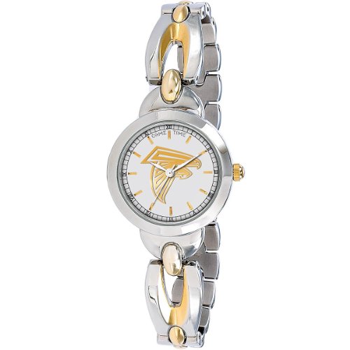 Atlanta Falcons Womens Dress Watch Gold